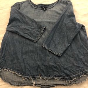 Denim tunic